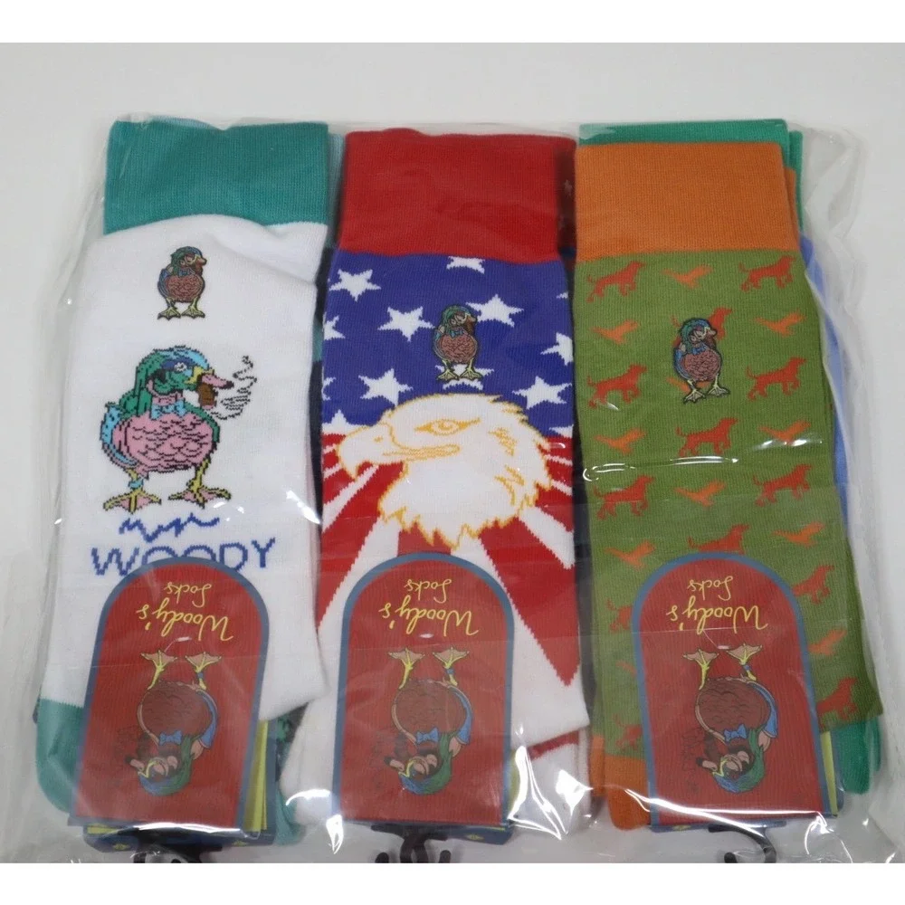 Woody's Men's 6 Pack of‎ Socks